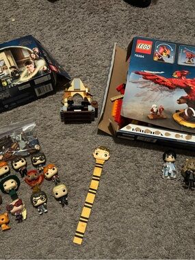 Assorted Harry Potter Pop! Figures & LEGO Sets